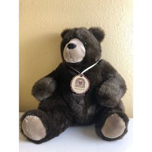 Heartline Hallmark 90's Collectable Growlery Plush Teddy